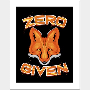 Fox Lover Sarcastic Forest Hunter Wildlife Hunting Posters and Art